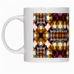 Cute Pretty Elegant Pattern White Coffee Mug