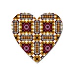 Cute Pretty Elegant Pattern Magnet (Heart) Front