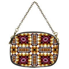 Cute Pretty Elegant Pattern Chain Purse (two Sided) 