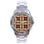 Cute Pretty Elegant Pattern Stainless Steel Watch Front