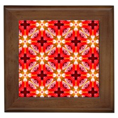 Cute Pretty Elegant Pattern Framed Ceramic Tile