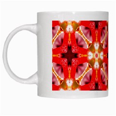 Cute Pretty Elegant Pattern White Coffee Mug