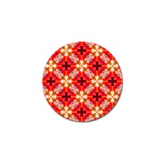 Cute Pretty Elegant Pattern Golf Ball Marker