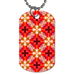 Cute Pretty Elegant Pattern Dog Tag (two-sided)  by GardenOfOphir