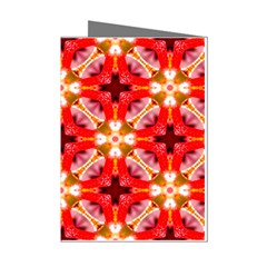 Cute Pretty Elegant Pattern Mini Greeting Card (8 Pack)