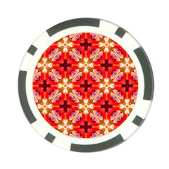 Cute Pretty Elegant Pattern Poker Chip by GardenOfOphir