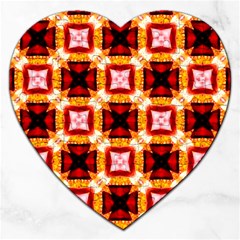 Cute Pretty Elegant Pattern Jigsaw Puzzle (heart)