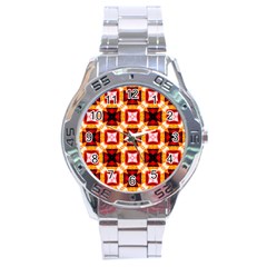 Cute Pretty Elegant Pattern Stainless Steel Watch