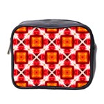 Cute Pretty Elegant Pattern Mini Travel Toiletry Bag (Two Sides) Front