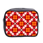 Cute Pretty Elegant Pattern Mini Travel Toiletry Bag (Two Sides) Back