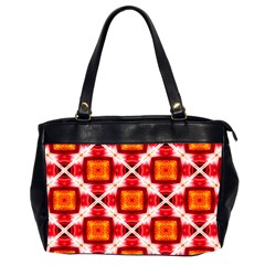 Cute Pretty Elegant Pattern Oversize Office Handbag (two Sides)