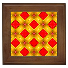 Cute Pretty Elegant Pattern Framed Ceramic Tile