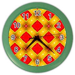 Cute Pretty Elegant Pattern Wall Clock (color)