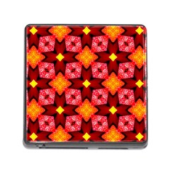 Cute Pretty Elegant Pattern Memory Card Reader With Storage (square) by GardenOfOphir