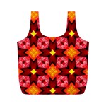 Cute Pretty Elegant Pattern Reusable Bag (M) Front