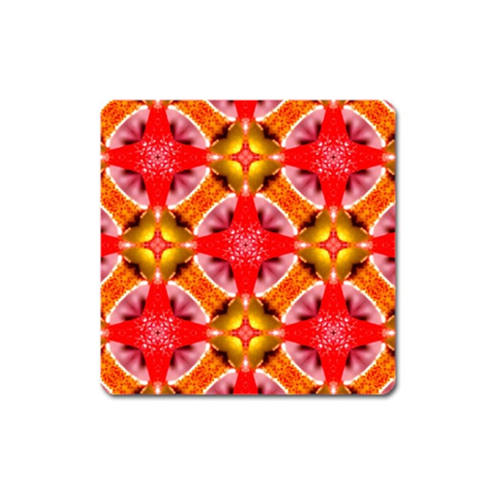 Cute Pretty Elegant Pattern Magnet (Square)