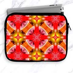 Cute Pretty Elegant Pattern Apple Ipad Zippered Sleeve by GardenOfOphir