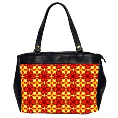 Cute Pretty Elegant Pattern Oversize Office Handbag (two Sides)