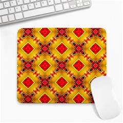 Cute Pretty Elegant Pattern Large Mouse Pad (rectangle)