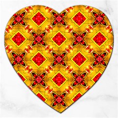 Cute Pretty Elegant Pattern Jigsaw Puzzle (heart)