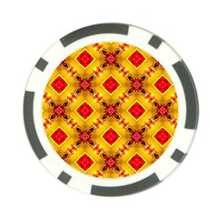 Cute Pretty Elegant Pattern Poker Chip