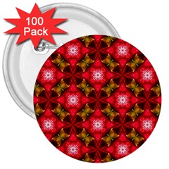 Cute Pretty Elegant Pattern 3  Button (100 pack)