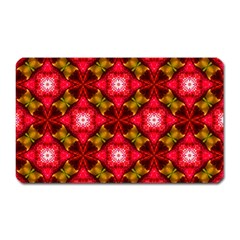 Cute Pretty Elegant Pattern Magnet (rectangular) by GardenOfOphir