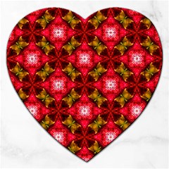 Cute Pretty Elegant Pattern Jigsaw Puzzle (Heart)