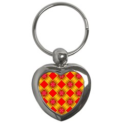 Cute Pretty Elegant Pattern Key Chain (heart)