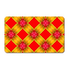 Cute Pretty Elegant Pattern Magnet (rectangular)