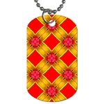 Cute Pretty Elegant Pattern Dog Tag (Two-sided)  Front