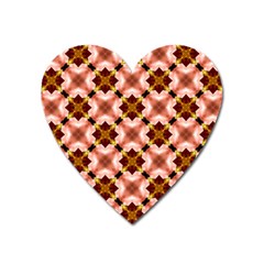 Cute Pretty Elegant Pattern Magnet (heart) by GardenOfOphir