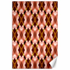 Cute Pretty Elegant Pattern Canvas 24  X 36  (unframed)