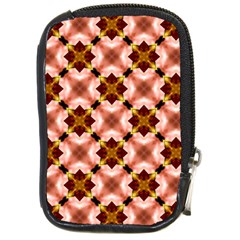 Cute Pretty Elegant Pattern Compact Camera Leather Case