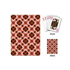 Cute Pretty Elegant Pattern Playing Cards (mini)