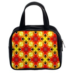 Cute Pretty Elegant Pattern Classic Handbag (two Sides)