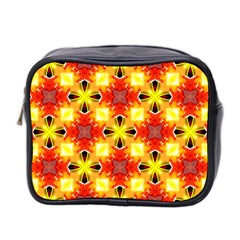 Cute Pretty Elegant Pattern Mini Travel Toiletry Bag (two Sides)