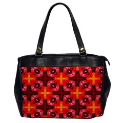 Cute Pretty Elegant Pattern Oversize Office Handbag (one Side)