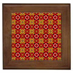 Cute Pretty Elegant Pattern Framed Ceramic Tile