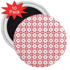 Cute Pretty Elegant Pattern 3  Button Magnet (10 Pack) by GardenOfOphir