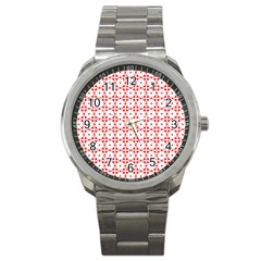 Cute Pretty Elegant Pattern Sport Metal Watch