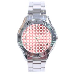 Cute Pretty Elegant Pattern Stainless Steel Watch