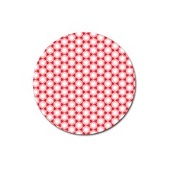 Cute Pretty Elegant Pattern Magnet 3  (round) by GardenOfOphir