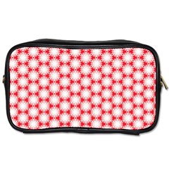 Cute Pretty Elegant Pattern Travel Toiletry Bag (two Sides) by GardenOfOphir