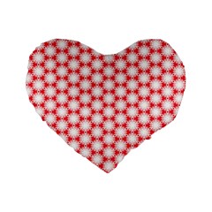 Cute Pretty Elegant Pattern 16  Premium Heart Shape Cushion 