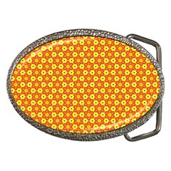 Cute Pretty Elegant Pattern Belt Buckle (oval)