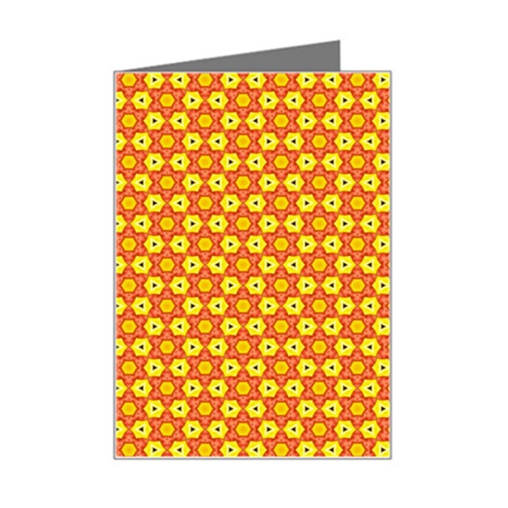 Cute Pretty Elegant Pattern Mini Greeting Card