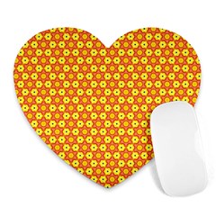 Cute Pretty Elegant Pattern Mouse Pad (heart) by GardenOfOphir