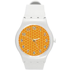 Cute Pretty Elegant Pattern Plastic Sport Watch (medium)