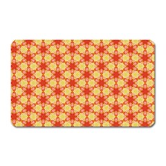 Cute Pretty Elegant Pattern Magnet (rectangular) by GardenOfOphir